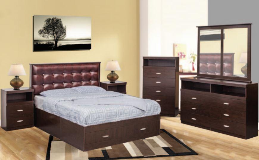 Canadian Made 6Pc Bedroom Set - NB163 - Furniture Empire