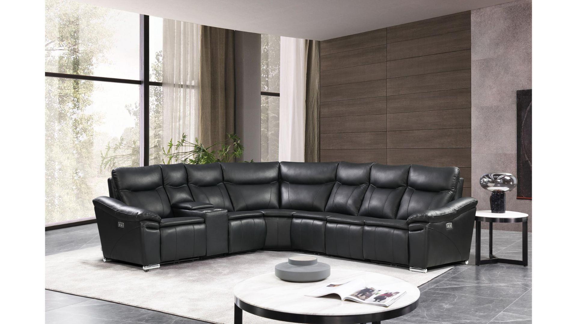 Eliana Recliner Sectional - Furniture Empire