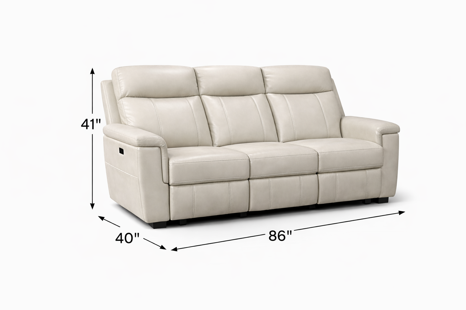3 Pcs Power Recliner Sofa Set - L3175-PALOMA