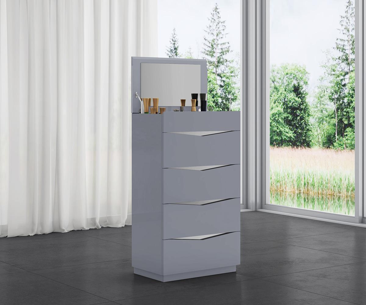 Nikos Lacquer Bedroom Set