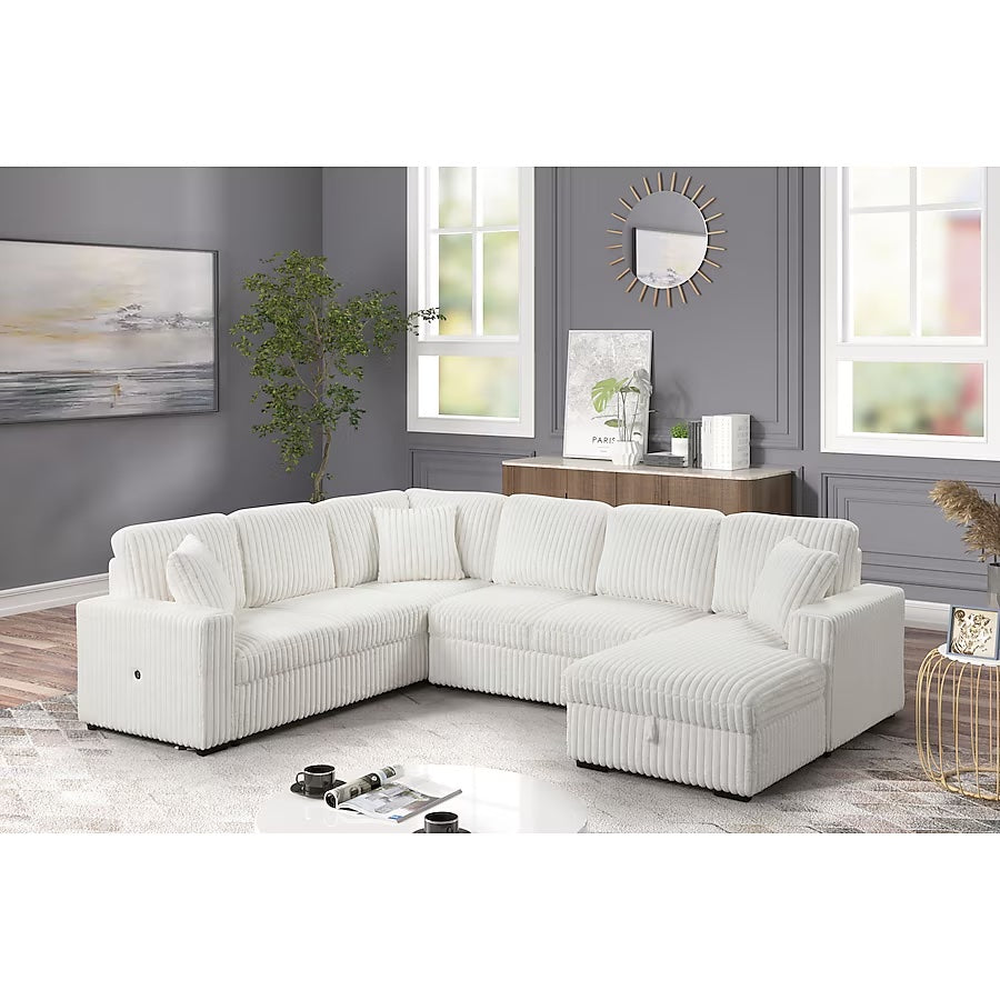 Relive Luxury Sectional Sofa & Bed - 8116