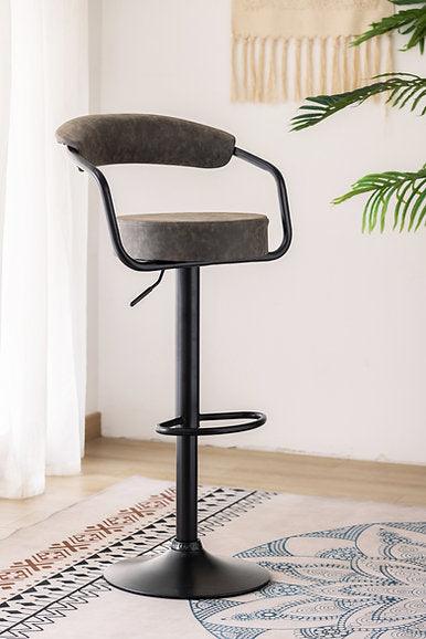 Metal Frame Bar Stool - ST-7560-7561 - Furniture Empire