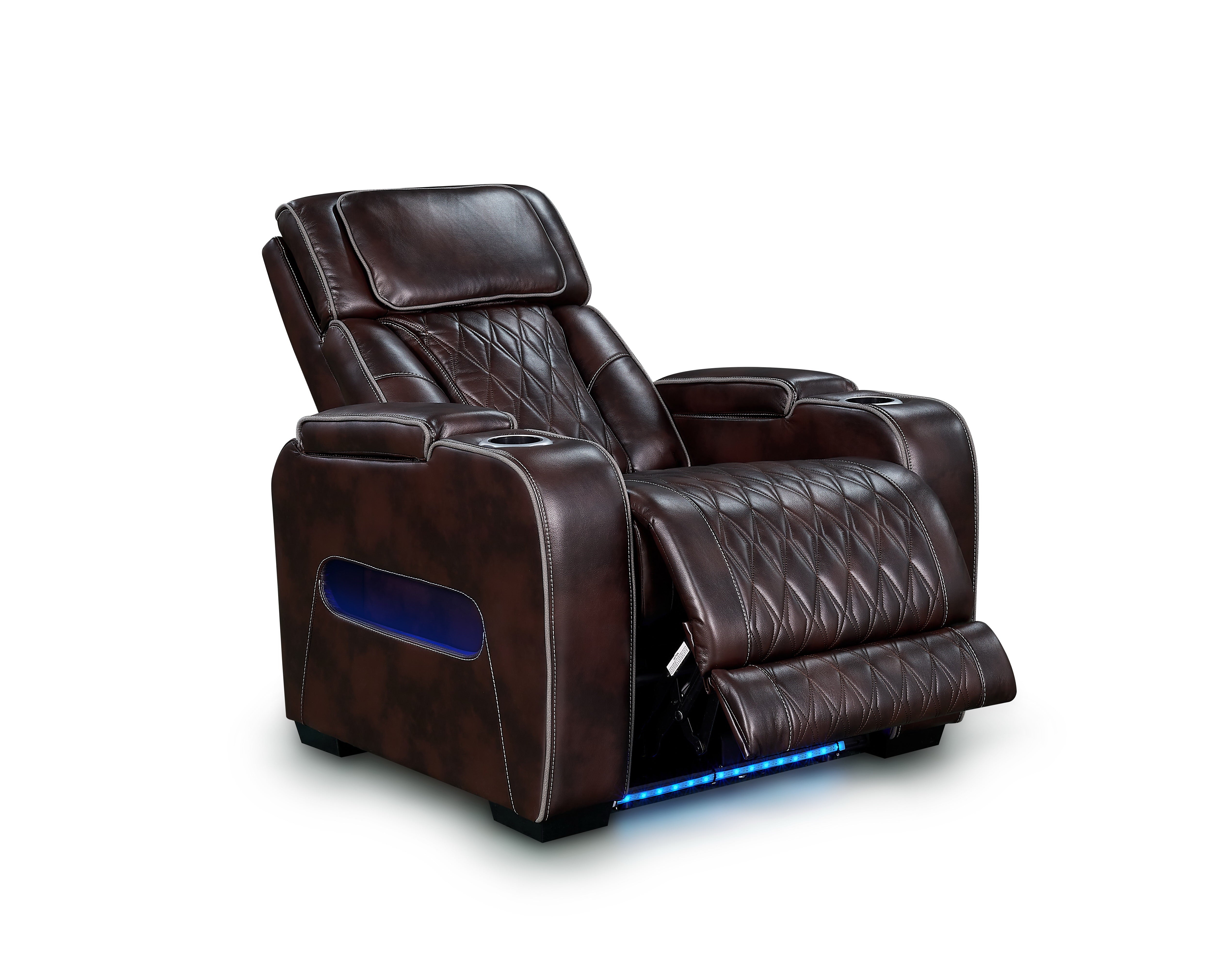 Rocky Luxury 3Pc Power Recliner - 7700