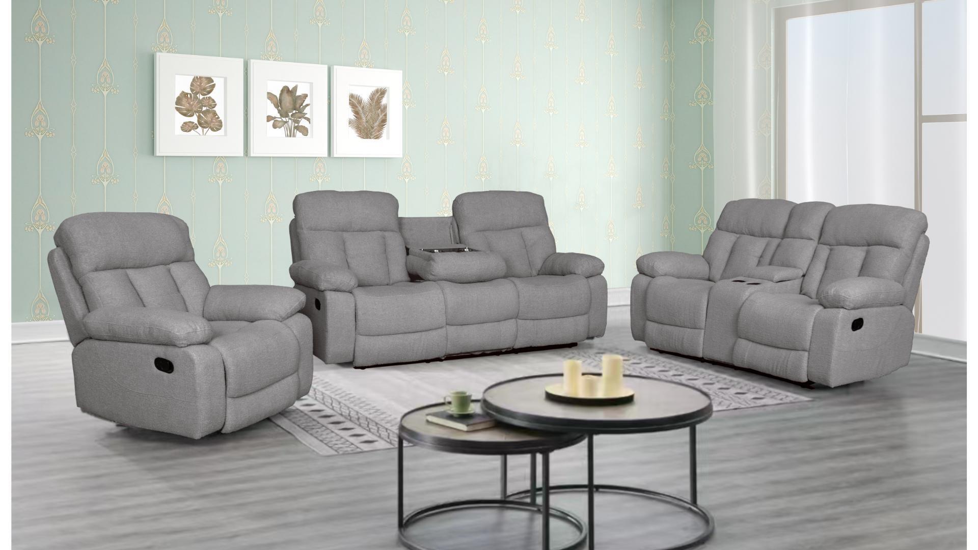 Malia - 3Pc Sofa Set Recliner - Furniture Empire