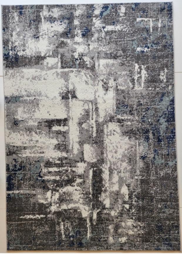 Contemporary Abstract Omega Rug - Furniture Empire