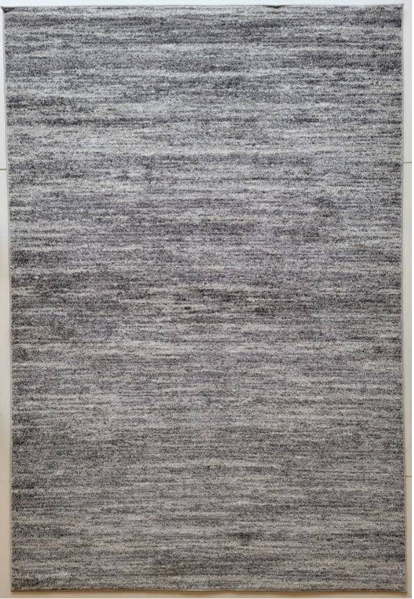 Striped Contemporary Gray Rug - Furniture Empire