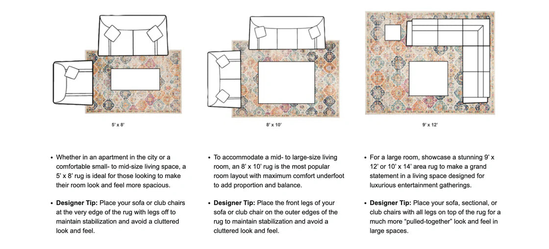 Contemporary Abstract Rug - Furniture Empire