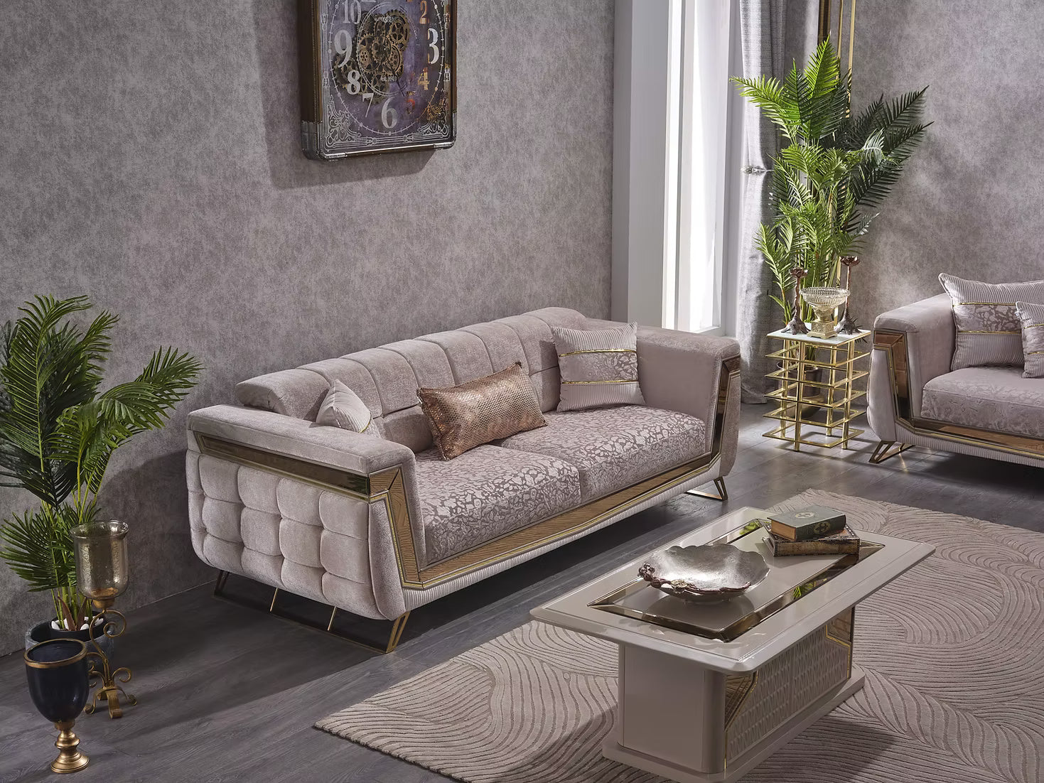 Maximo Luxury Sofa Set