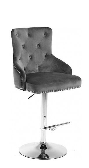 Velvet Bar Stool - ST-6020-6021 - Furniture Empire