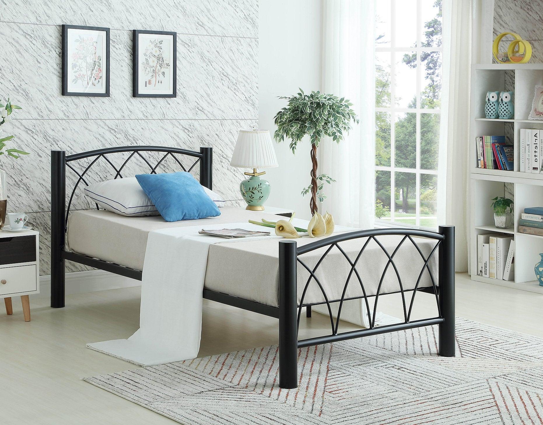 Metal Bed Frame - IF-182 - Furniture Empire
