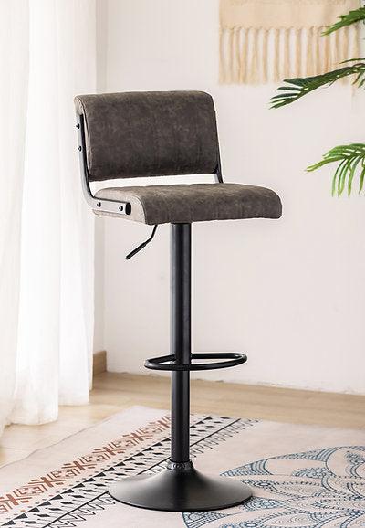 Black Frame Bar Stool - ST-7800-7801 - Furniture Empire