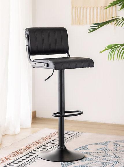 Black Frame Bar Stool - ST-7800-7801 - Furniture Empire