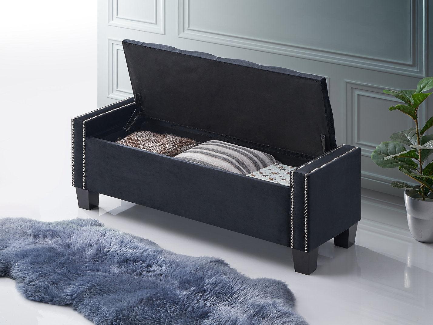 Luxury Storage Bench - IF-6200 - Furniture Empire