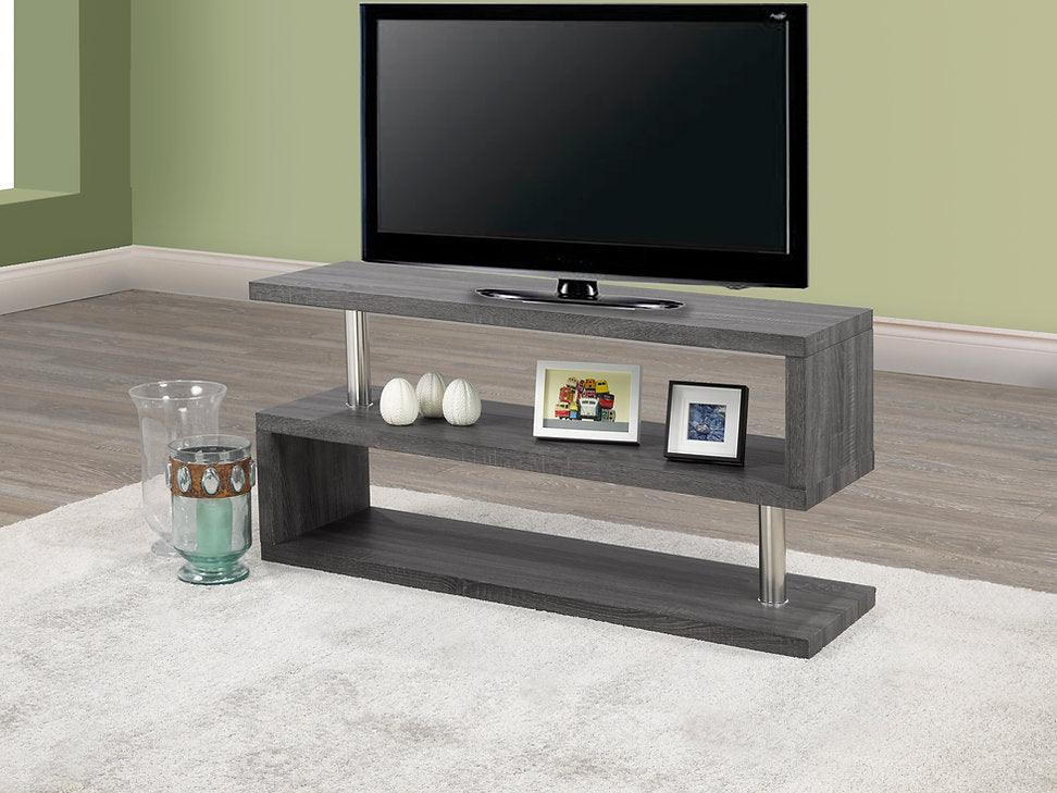 Grey Wooden TV Stand - FE5018 - Furniture Empire