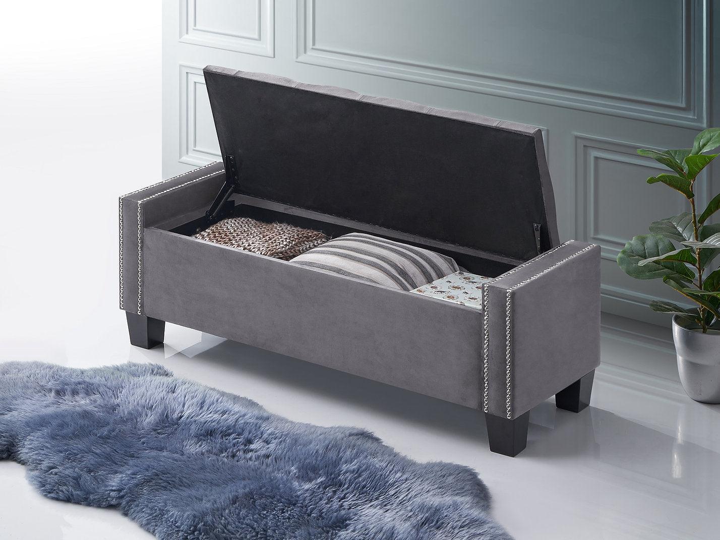 Luxury Storage Bench - IF-6200 - Furniture Empire