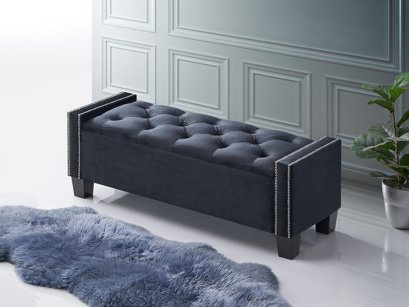 Luxury Storage Bench - IF-6200 - Furniture Empire