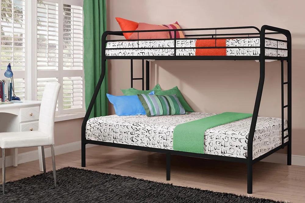 Twin Bunk Beds - IF-501BK - Furniture Empire