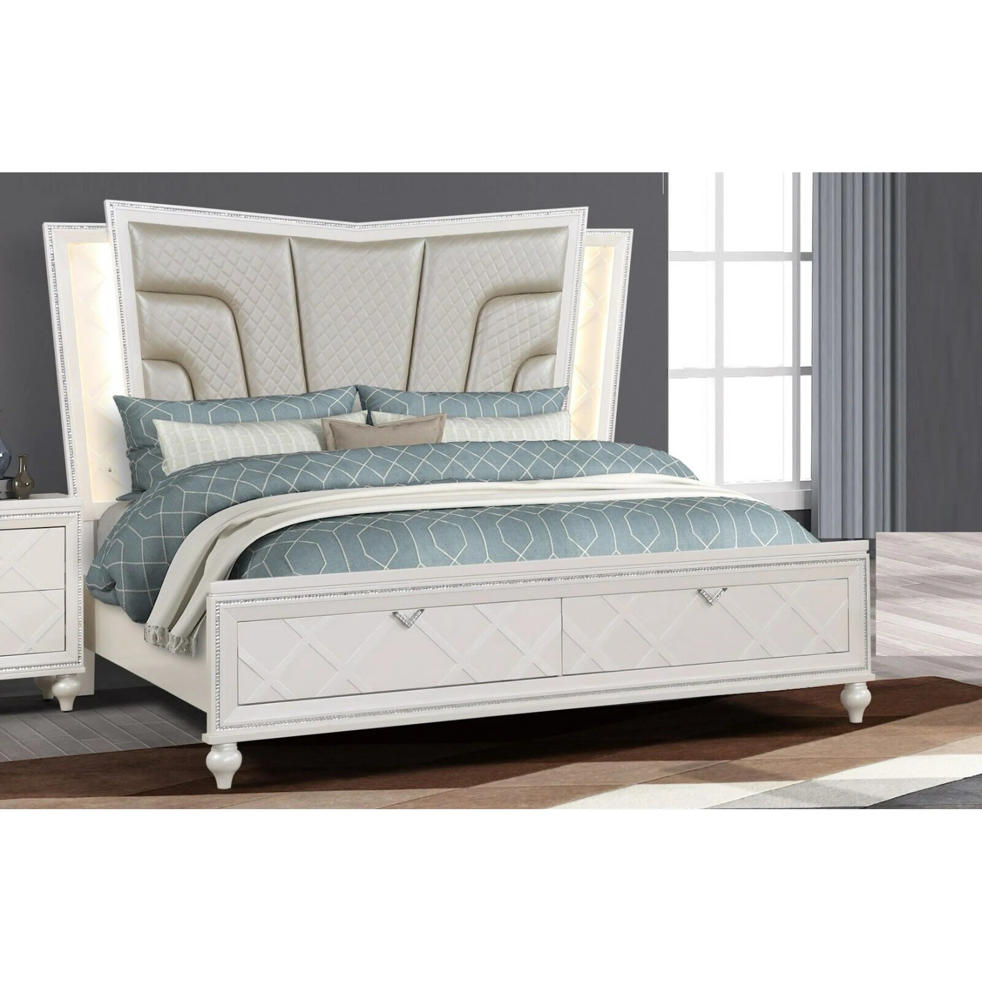 Venza - 6Pc Bedroom Set - Furniture Empire