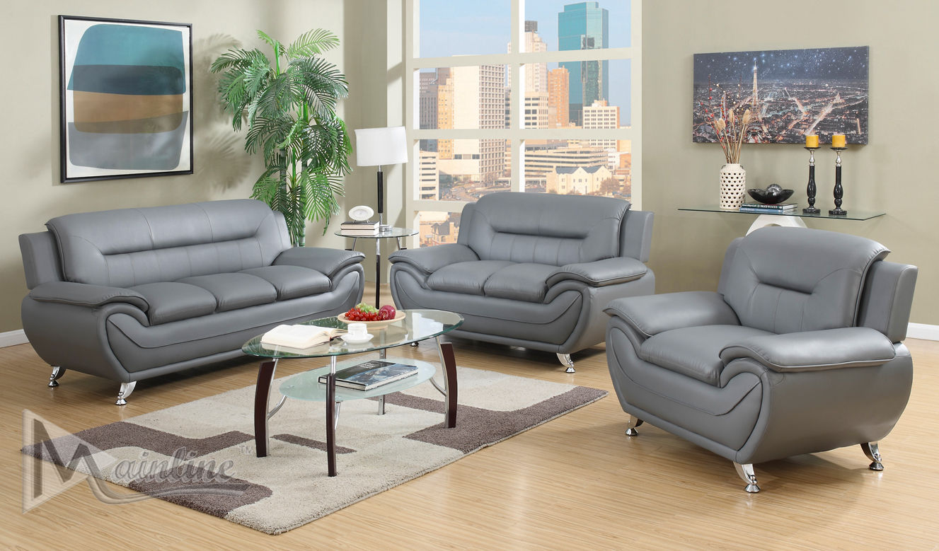 Speedy 3pc Sofa Set - Living Room Furniture