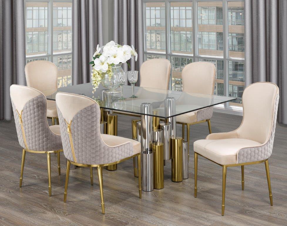 Norah Dining Table Only - Furniture Empire