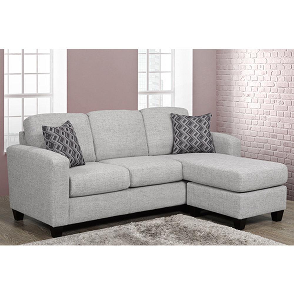 Lyons Charcoal Sectional Sofa - 1775 - Furniture Empire