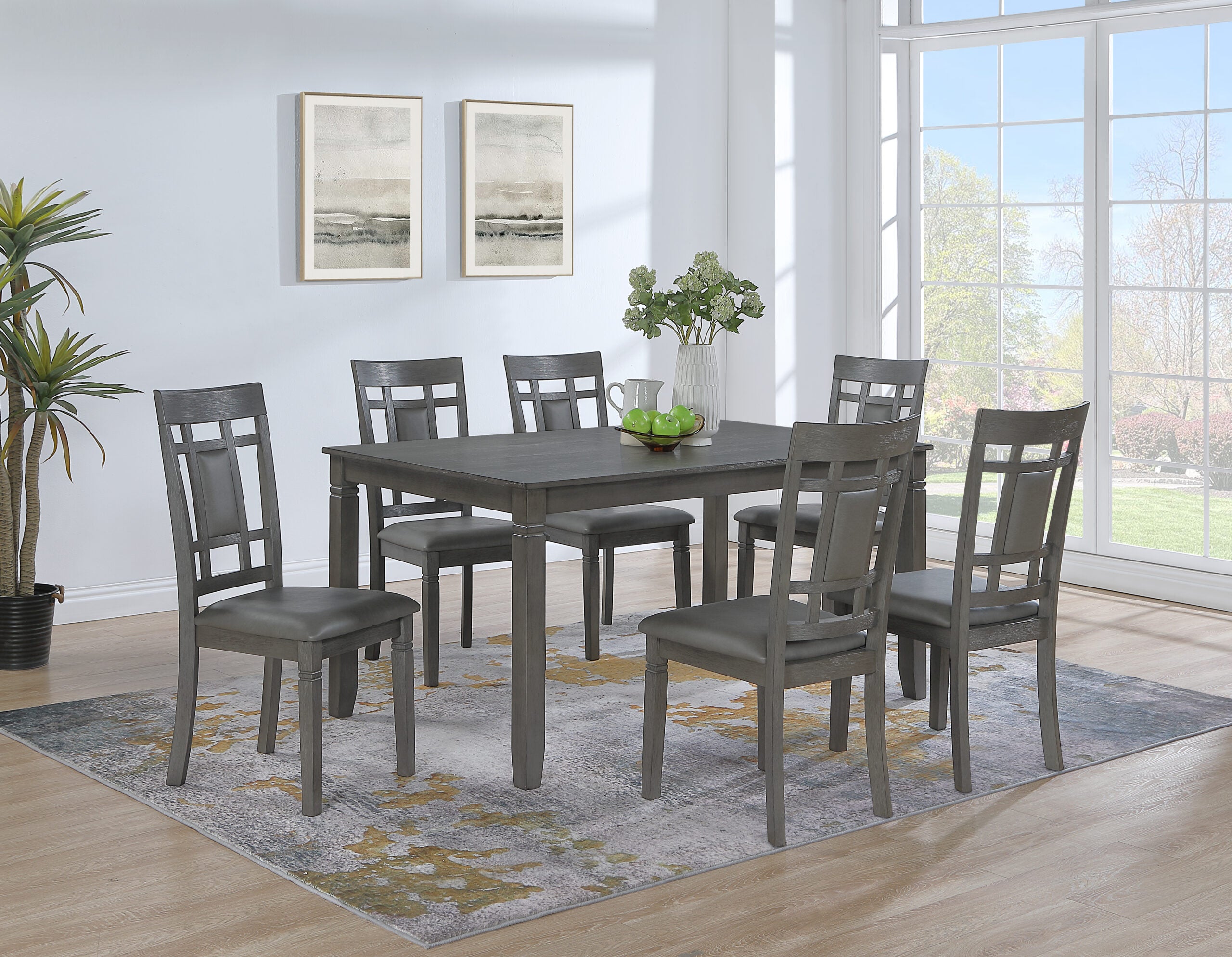 Dining Table - Andrea 7pc Dining Set