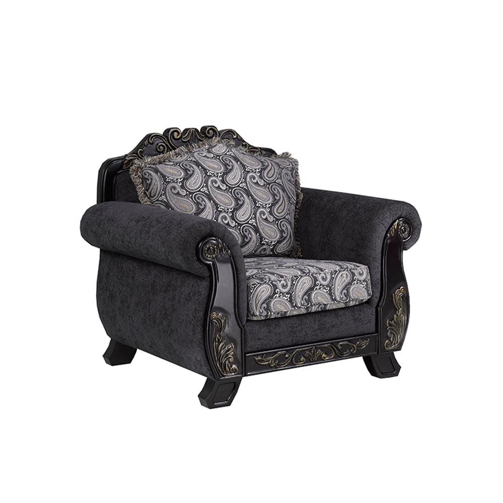 Canadian Made Charcoal Accent Chair - 2995 - Furniture Empire