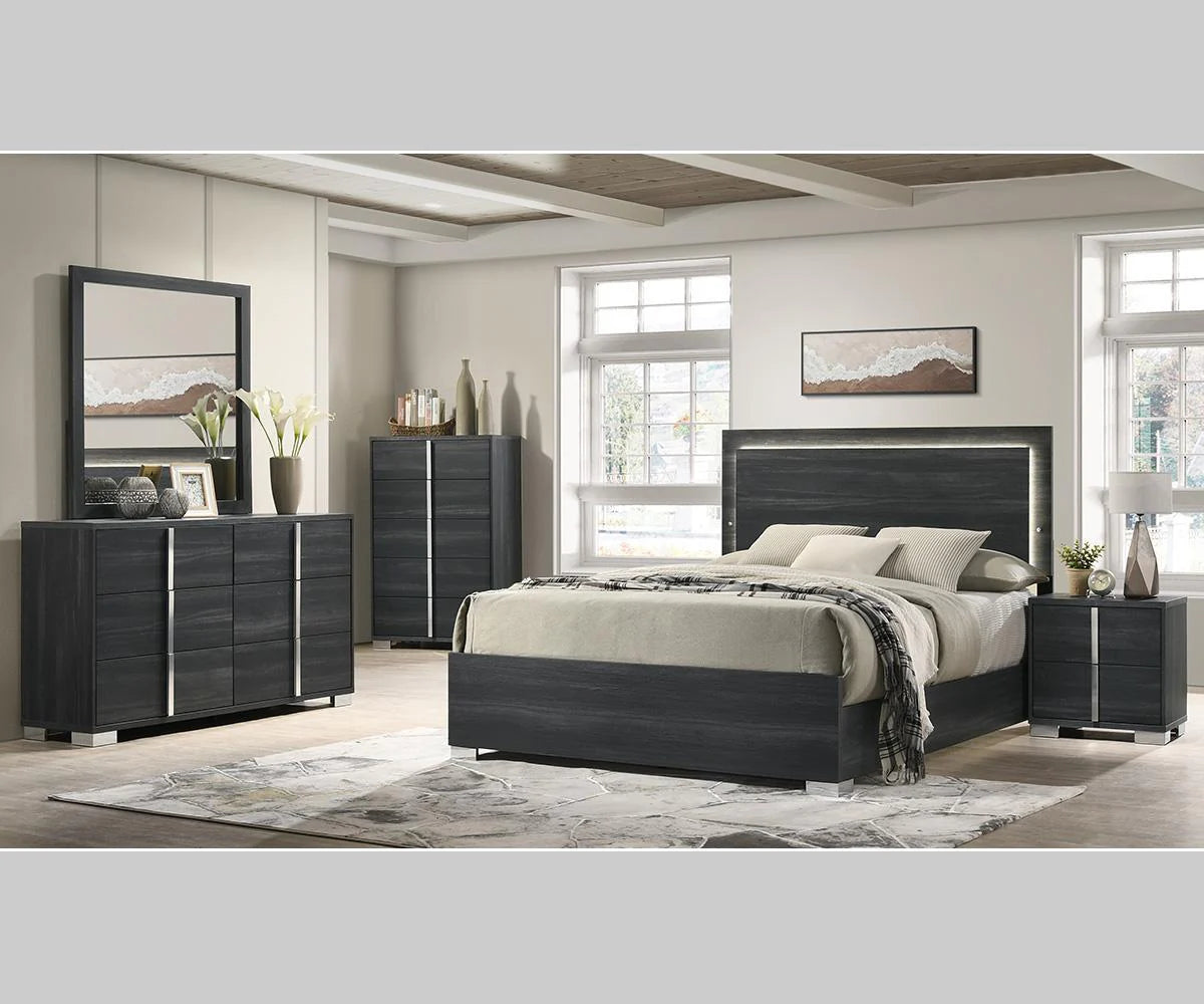 Juliet Bedroom Set - 6Pc Queen - Furniture Empire