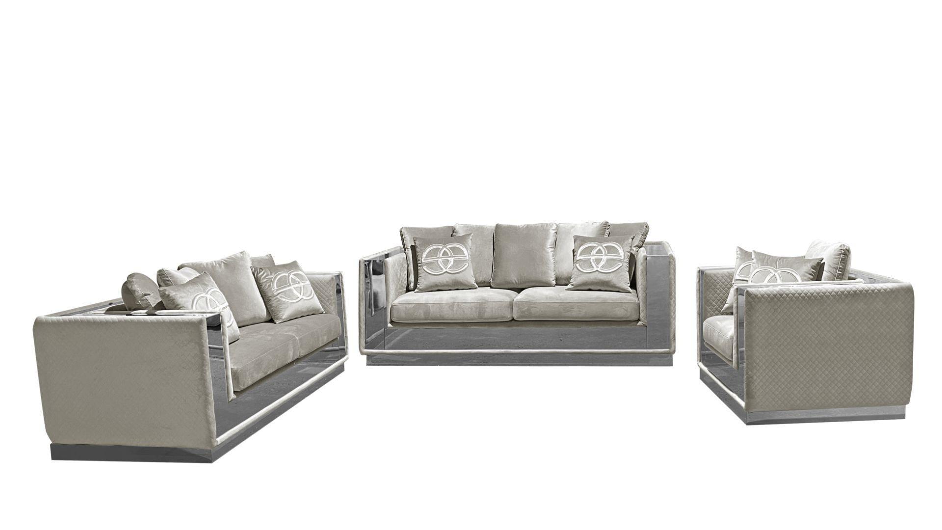 EROS - 3PC SOFA SET - Furniture Empire