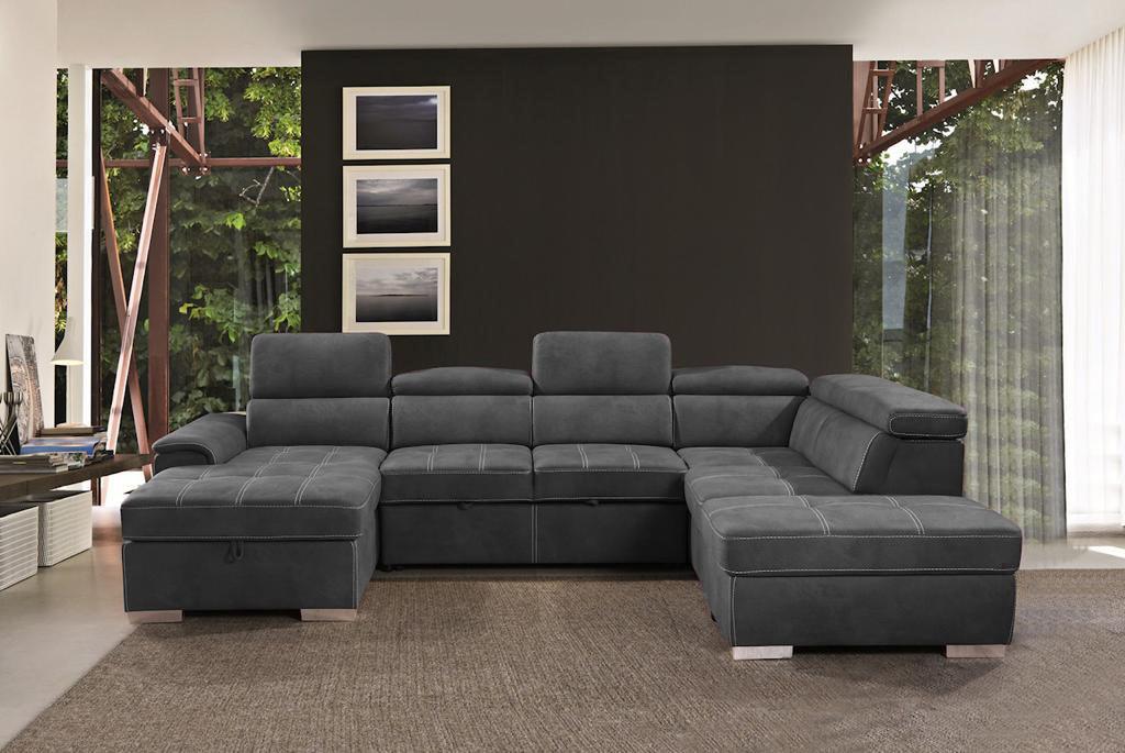 KUZI Sectional Sofa Bed - Furniture Empire