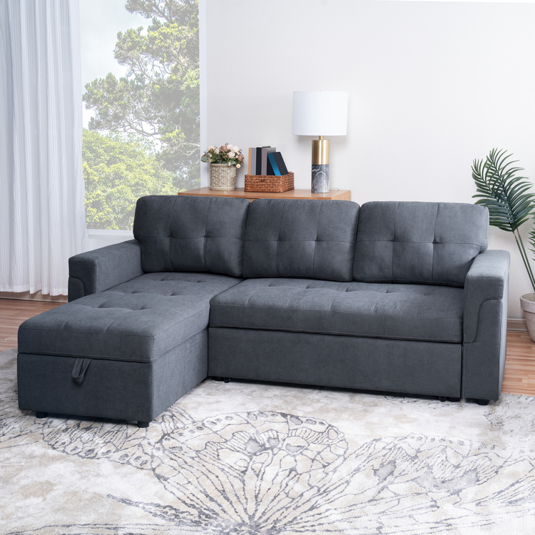 Reversible Sectional Sofa with Storage- 736