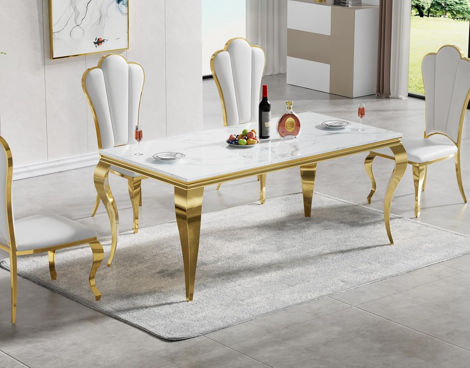 Kelly Dining Table - Only Table - Furniture Empire