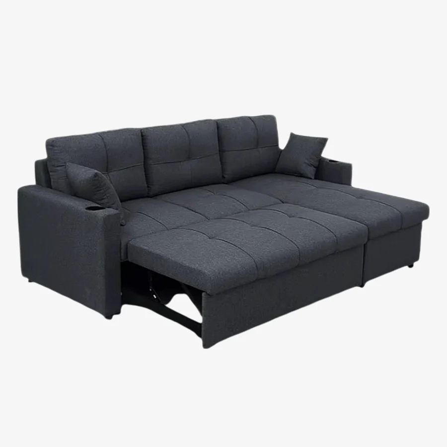 Sectional Sofa with Pullout Bed - 7217