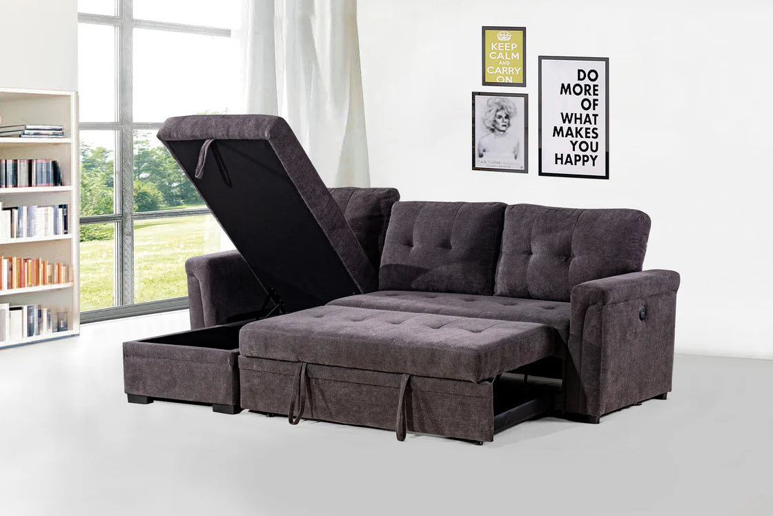 Reversible Sectional Sofa with Storage- 736