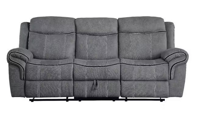 3Pc Manual Fabric Recliner - 0028 - Furniture Empire