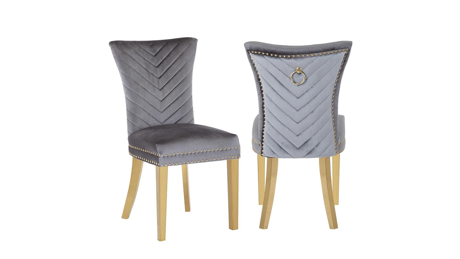 EVA - FABRIC DINING CHAIRS - Furniture Empire