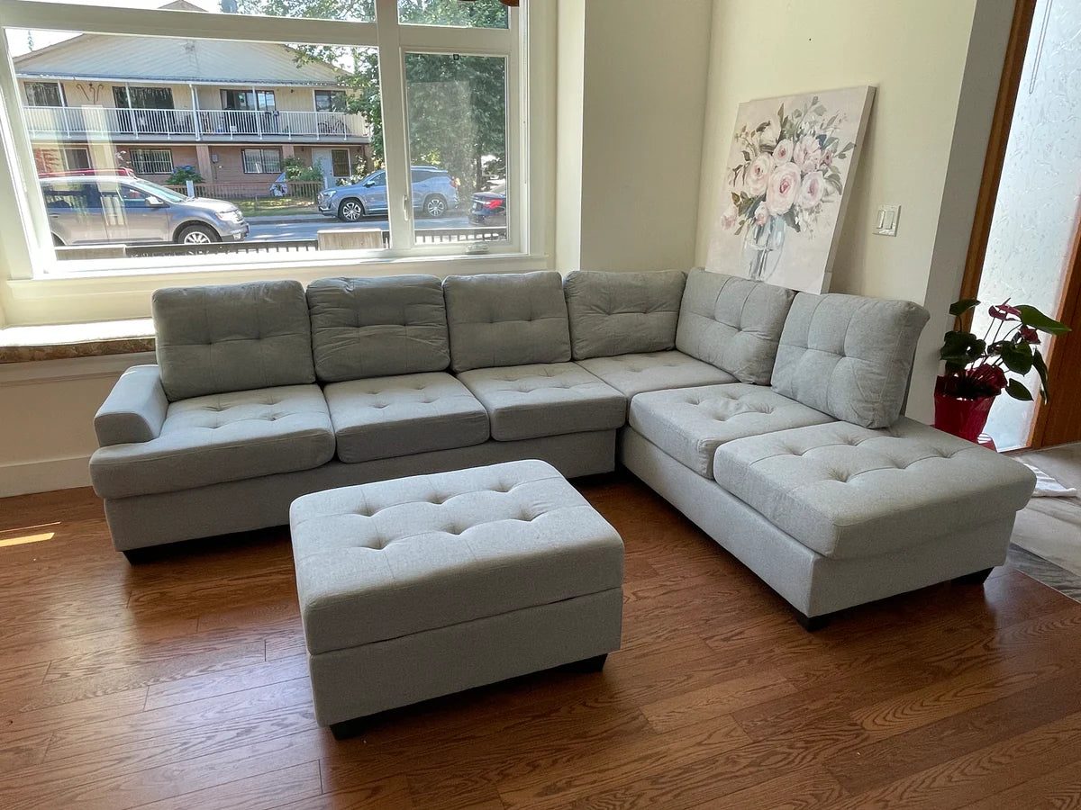 Light Grey Sectional Sofa