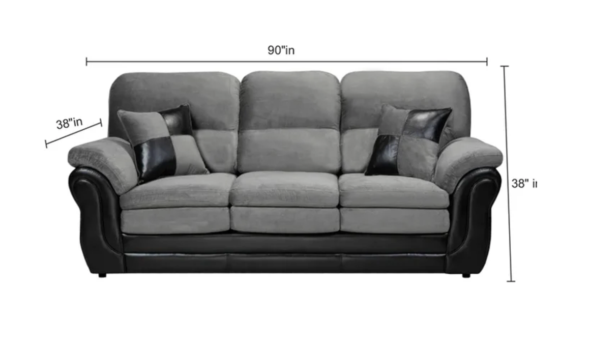 Canadian Made Fabric Sofa & Loveseat - 4070 - Furniture Empire