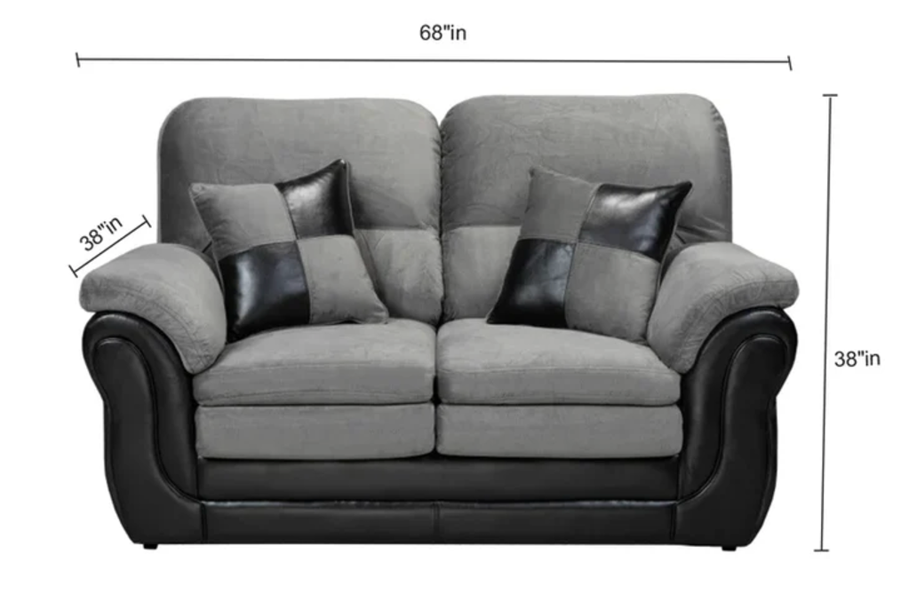 Canadian Made Fabric Sofa & Loveseat - 4070 - Furniture Empire