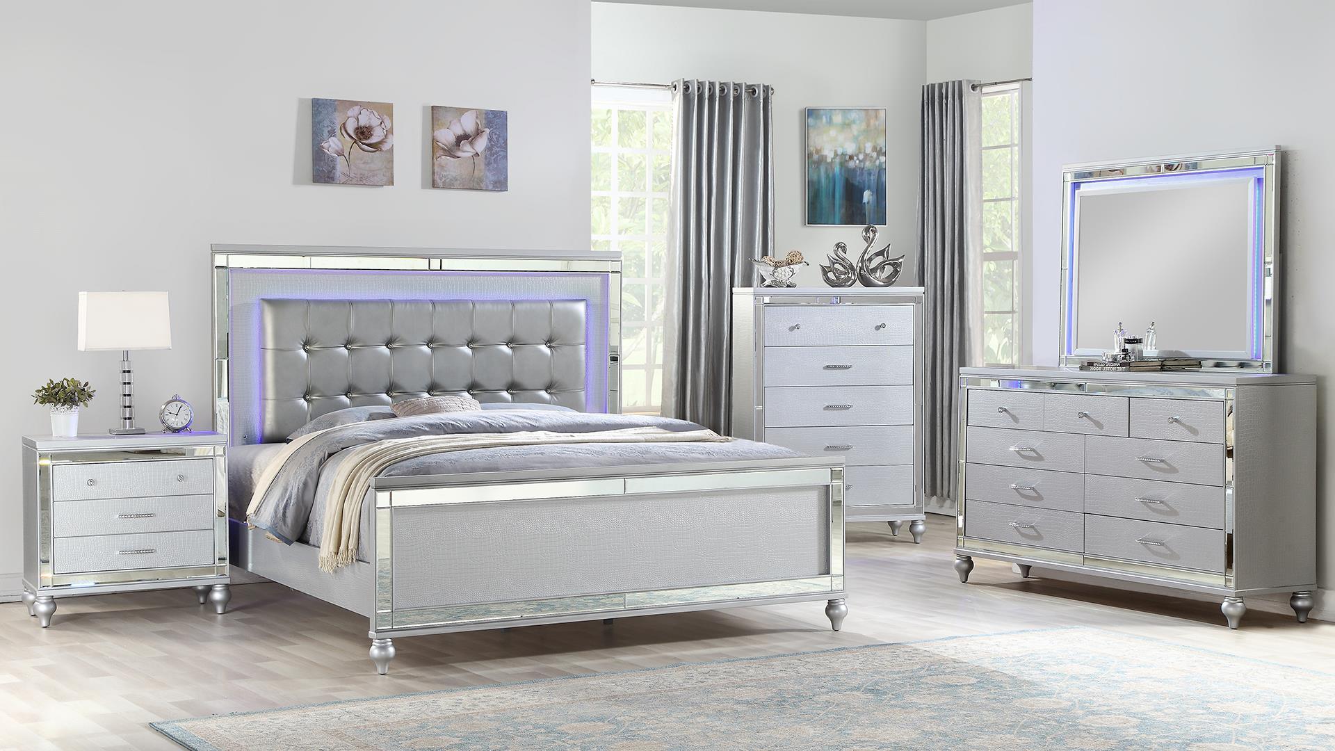 Bedroom Set - Valentino Bedroom Set - Furniture Empire