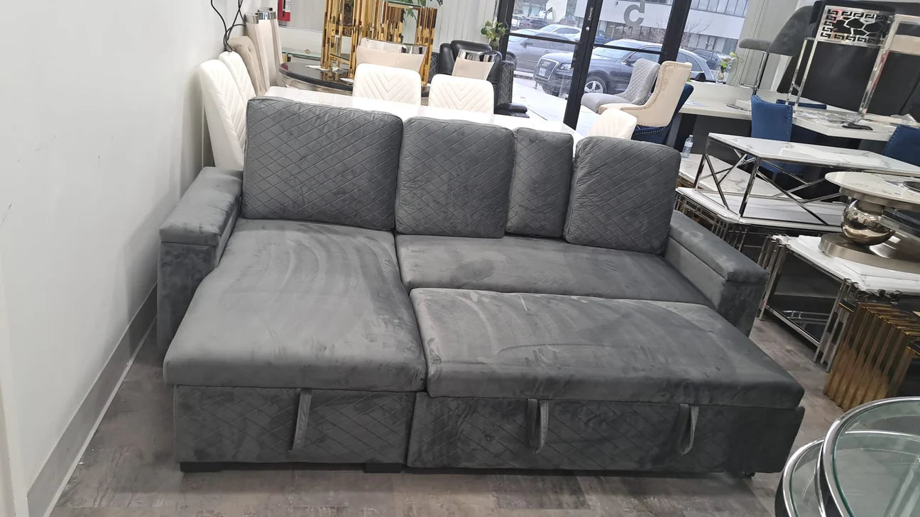 Diamond Sectional Sofa Bed