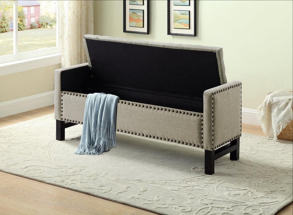 Elegant Storage Bench - IF-6400-6401-6402-6403-6405-6406 - Furniture Empire