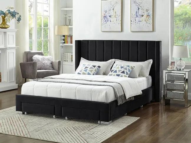 Bed Frame With Storage - IF 5310 - Furniture Empire