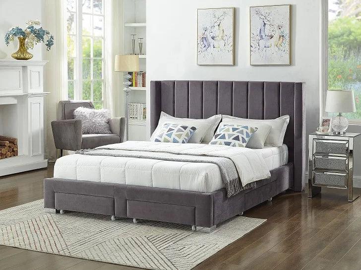 Bed Frame With Storage - IF 5310 - Furniture Empire