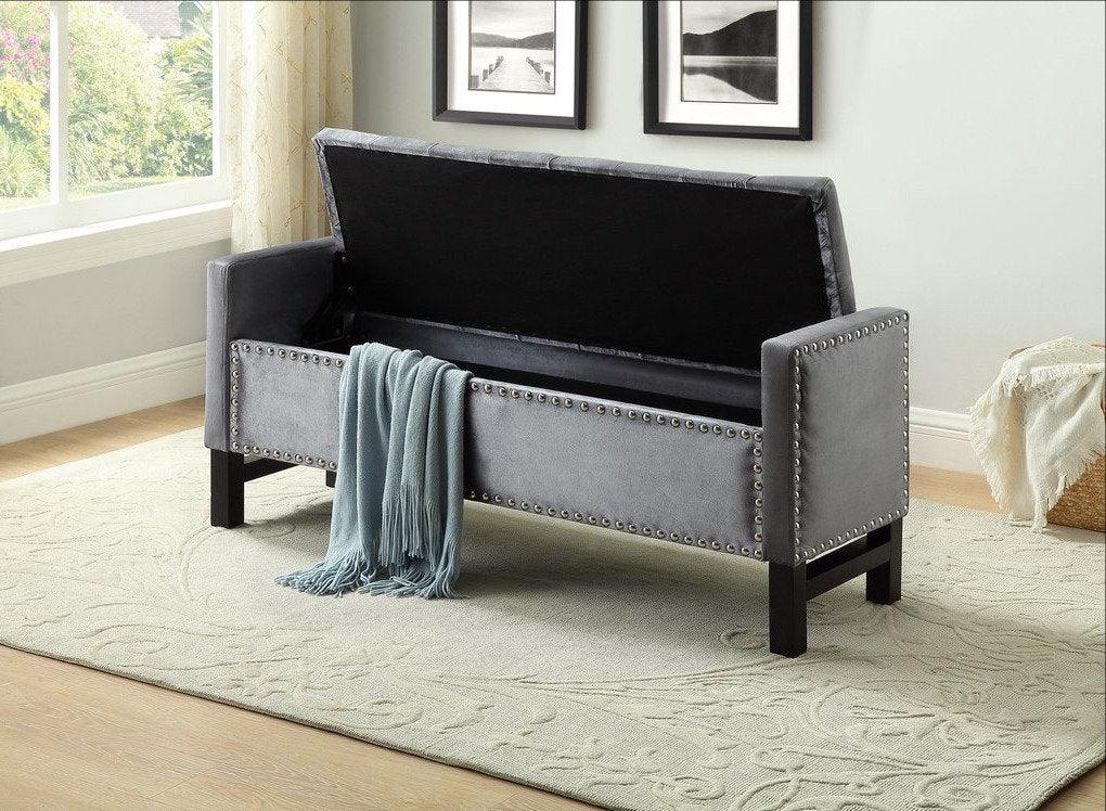 Elegant Storage Bench - IF-6400-6401-6402-6403-6405-6406 - Furniture Empire