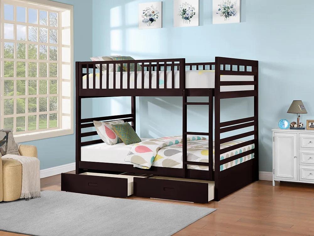 Kids Bunk Bed - B-115 G/E/W - Furniture Empire