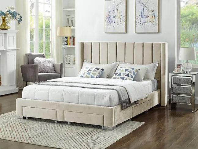 Bed Frame With Storage - IF 5310 - Furniture Empire