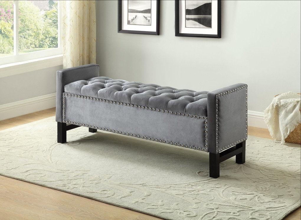 Elegant Storage Bench - IF-6400-6401-6402-6403-6405-6406 - Furniture Empire