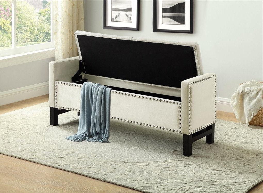 Elegant Storage Bench - IF-6400-6401-6402-6403-6405-6406 - Furniture Empire