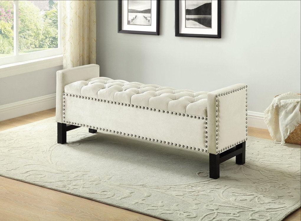 Elegant Storage Bench - IF-6400-6401-6402-6403-6405-6406 - Furniture Empire